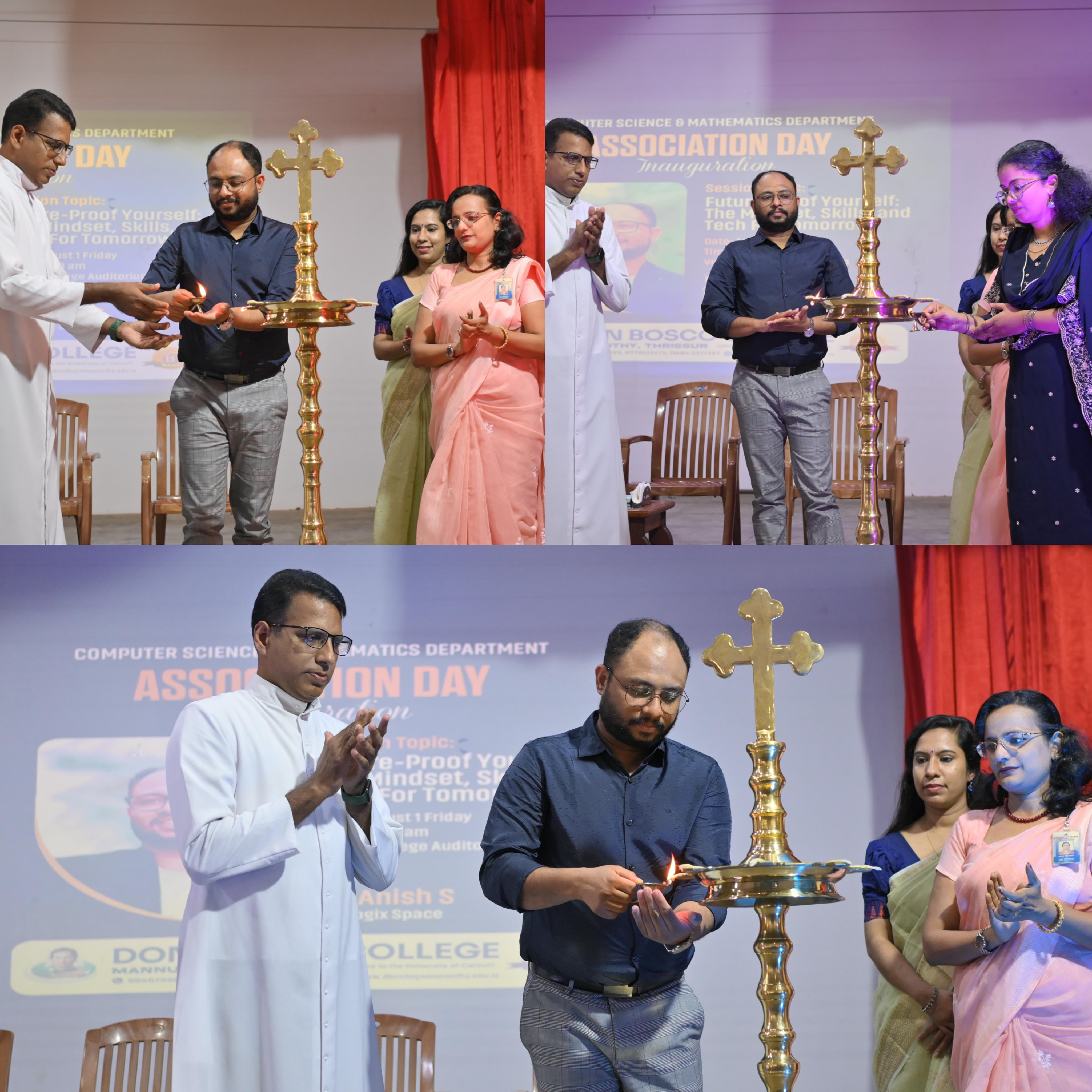 Association Day Inauguration: CS and Mathematics Department